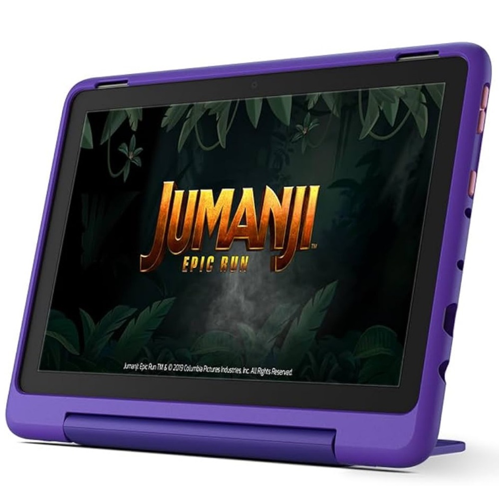 Amazon Fire HD 10 Kids Pro tablet, 10.1", 1080p Full HD, Purple Case